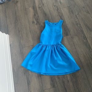 Topshop size 8 blue dress